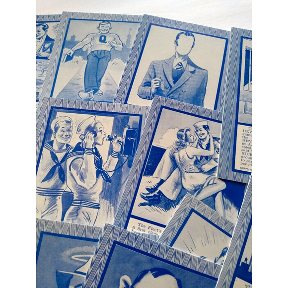 32 Blind Date For Women Horoscope Fortune Teller Penny Arcade Cards Exhibit 1941 - Picture 4 of 7